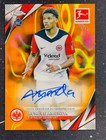 Aurele Amenda 2024-25 Topps Chrome Bundesliga Orange Lava Auto 20/25 RC #BA-AAM