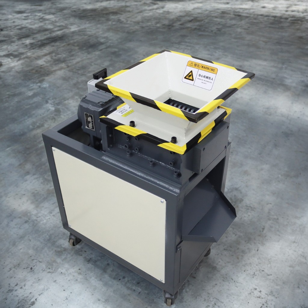220V Universal Shredder Biaxial Crusher Plastic Kitchen Waste Shredding Machine