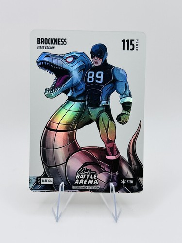 2026 Bo Jackson Battle Arena Brockness Blizzard Battlefoil Steel