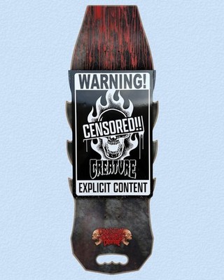 RARE Creature x Cannibal Corpse EXPLICIT Censored BLIND BAG Skateboard Deck
