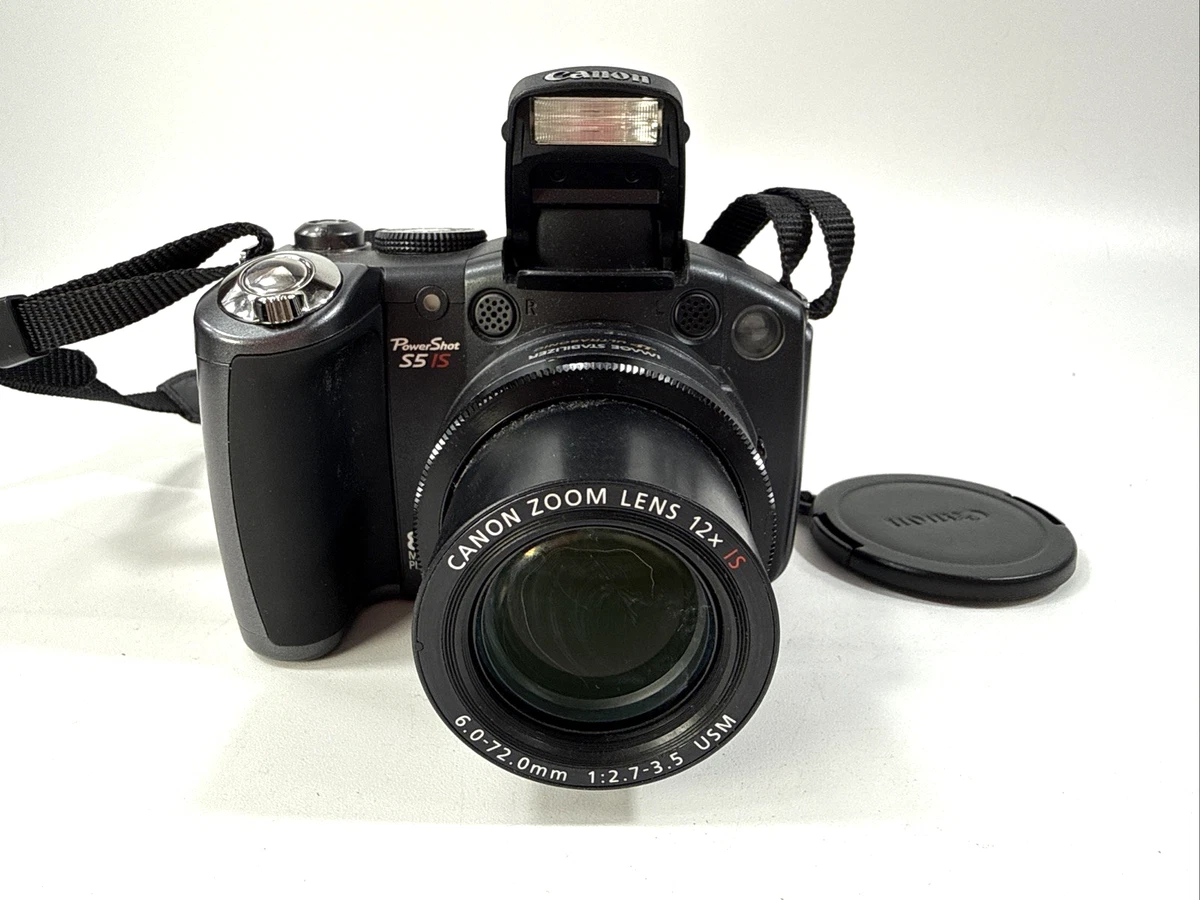 PowerShot S5 IS Canon PowerShot Digital Cameras 8-9.9 MP Maximum