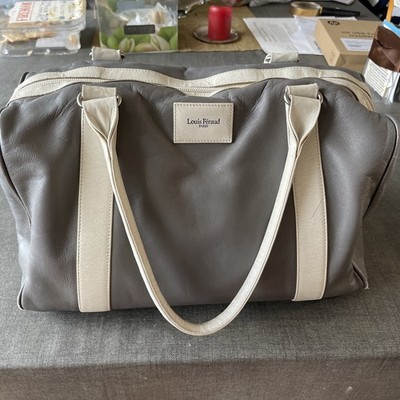 Vintage Designer Louis Feraud Duffel Handbag