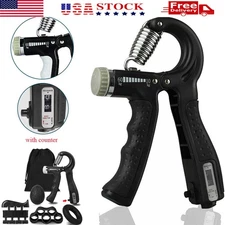 Hand Grip Strengthener Strength Gripper Finger Exerciser Forearm Power Trainer