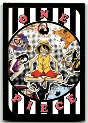 2024 Panini One Piece Trading Card #103 - Marine Ford Monkey D. Luffy Gold Foil