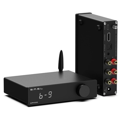 SMSL DA100 Power Amplifier 100W TI TAS5827 *2 Class D Am