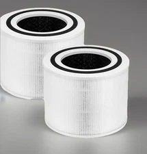 2 Pack ISINLIVE Core P350 Pet Care Replacement Filter for LEVOIT Core P350 