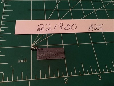 Vintage Computer Charm Punch Card Name Data