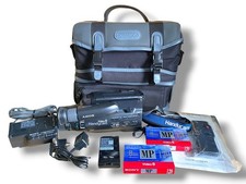 Sony Handycam CDD-FX630 8mm Video Camera Camcorder w/ Case Charger Tapes Battery