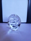 Signed Steuben Crystal Owl – SHAPE 5516VAA – A 1980 Lloyd Atkins Design