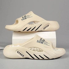 Summer Men Massage Slippers Sandals Casual Beach Shoes Soft Sole Slides