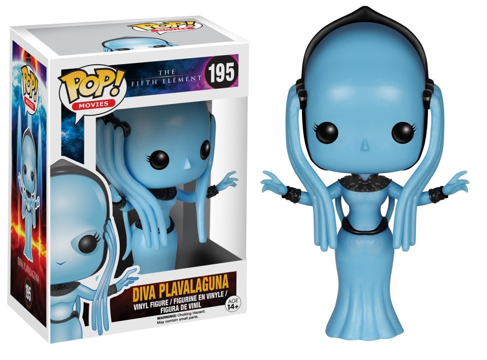Funko Pop! Movies The Fifth Element Diva Plavalaguna #195 Vinyl Figure