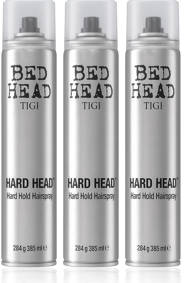 Original Tigi Bed Head Hairspray HARD HEAD Hard Hold 11.7oz/385ML - Image 3 of 4