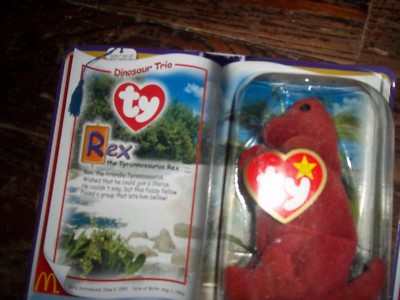 【レア】マクドナルド　teenie BEANIE BABIES McDonald's Book Teenie Beanie Babies 2000 full Set of 11 NIB