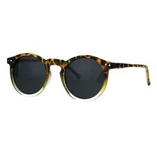 Round Keyhole Sunglasses Unisex Vintage Designer Fashion Shades UV 400