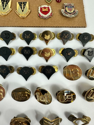 US Army Military Pin Lot of 45 Desire Faith Effort The Force Multiplier - Picture 6 of 11
