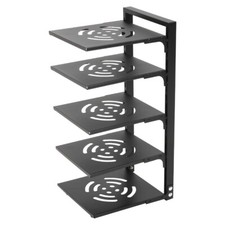 5 Tier Adjustable Pan Organizer Kitchen Pot Saucepan Storage Rack Holder Shelf