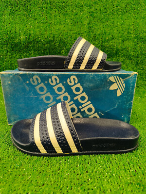 Vintage Adidas Adilette Flip Slippers Sea Shoes Vintage 40 2/3
