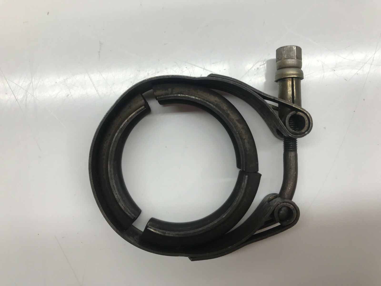 LAMBORGHINI AVENTADOR EXHAUST CATALYTIC CLAMP PIPE OEM 07M251189A W11001458 #2