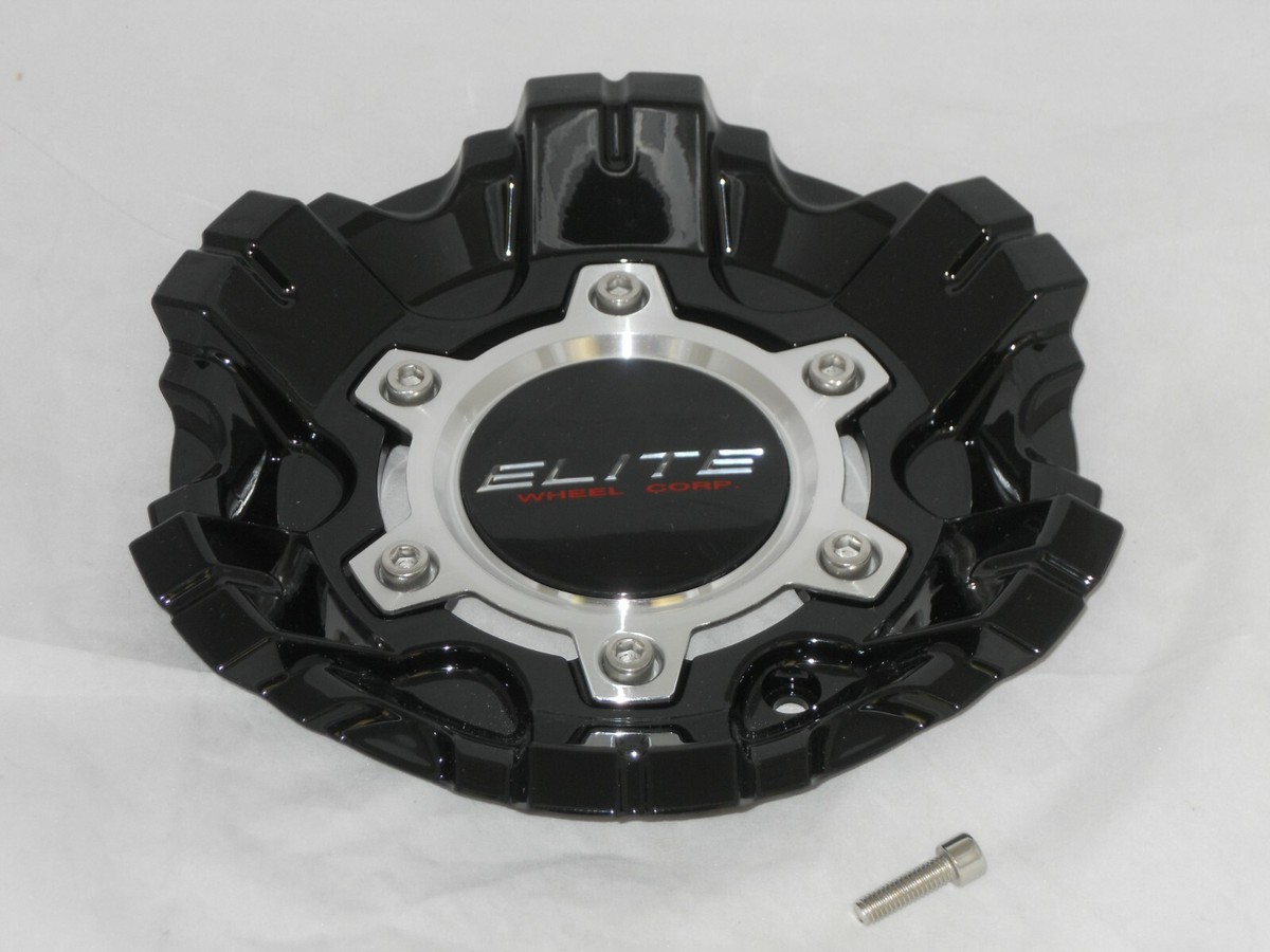 DUB Carnal Elite Logo Gloss Black Wheel Rim Center Cap 526015M438