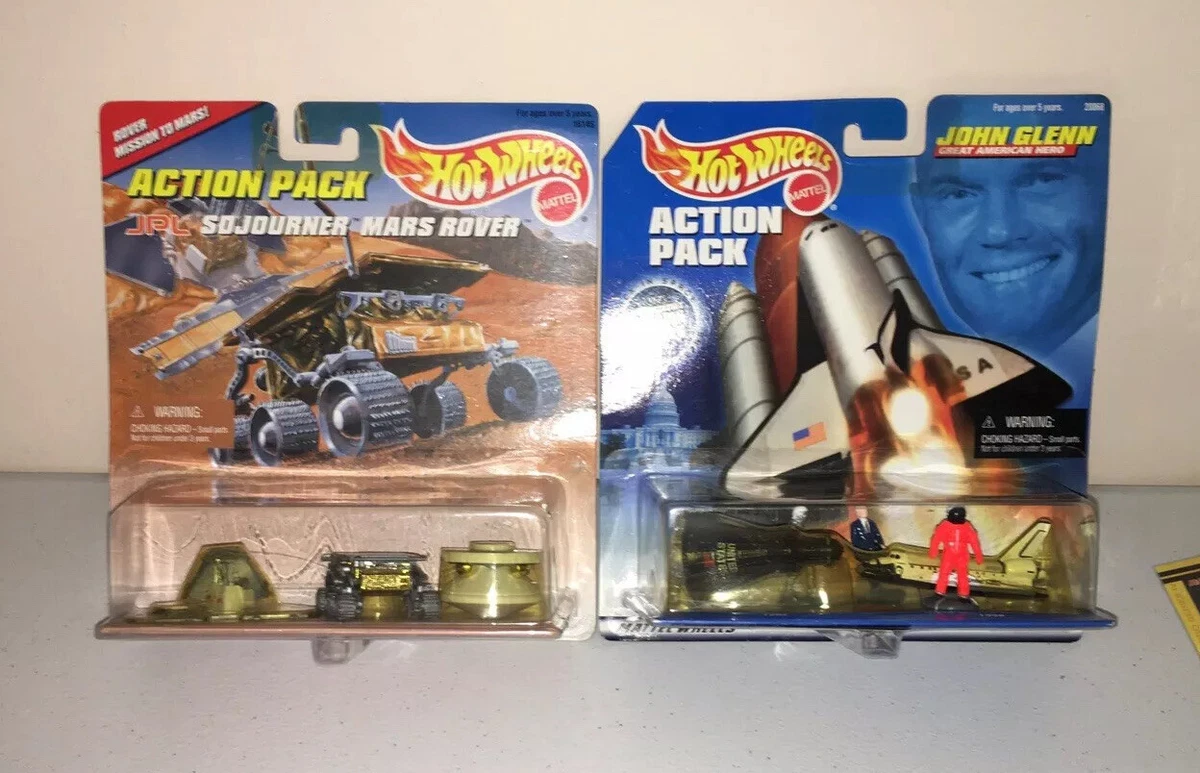 Hot wheels action pack john glenn hotsell
