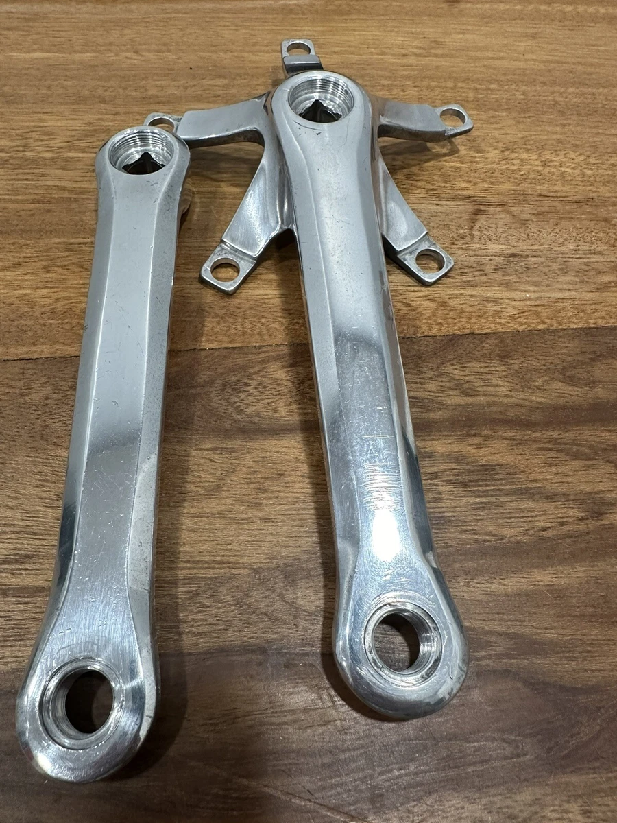Manivelle gauche à clavette en acier 160 mm 14x1.25 vélo