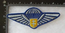 FREE FRENCH AIRBORNE  PARACHUTE WINGS PATCH Made for WW2 VETERANS & COLLECTORS