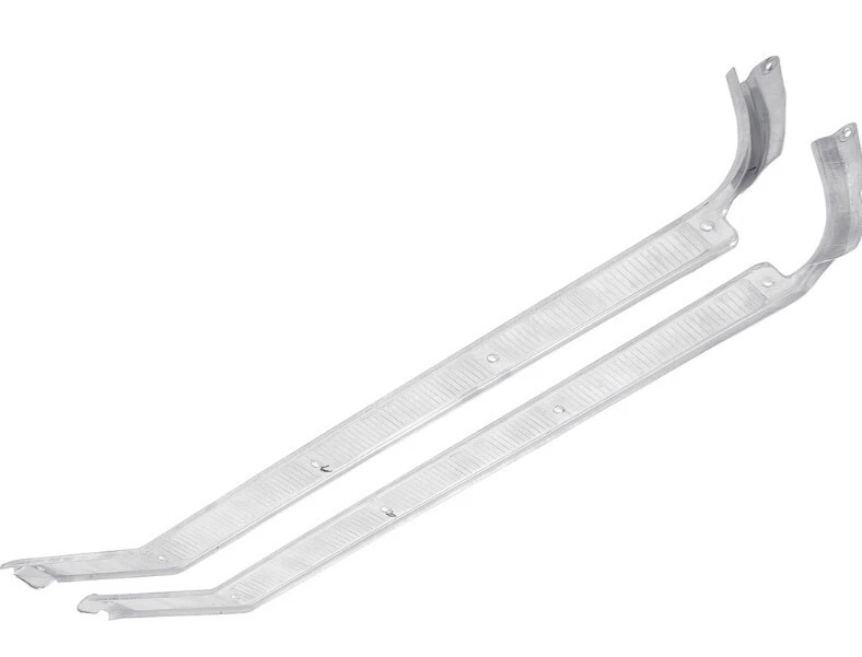 Juego de placas de umbral de aluminio OER para camionetas Ford F100 F250 y F350 1967-1972 Foto 3 de 4