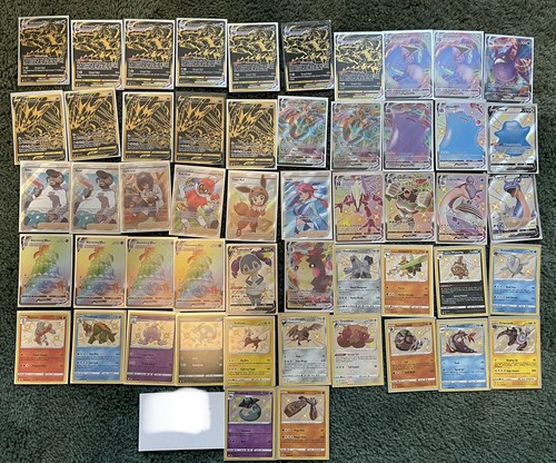 Pokemon Tcg 52 Card Lot Shiny Vault Shining Fates V Shiny Pokemon Only Nm Mint Ebay