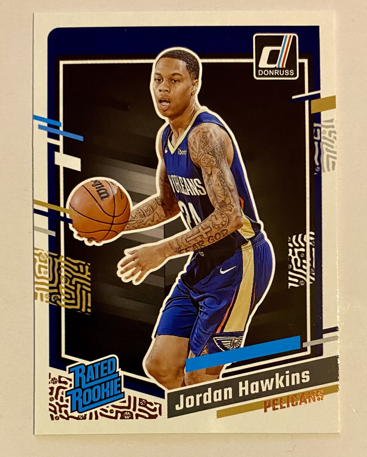 2023-24 Panini Donruss Jordan Hawkins Rated Rookie #219
