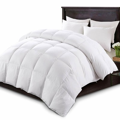 Puredown Winter Luxury White Down Comforter Down Fiber Duvet