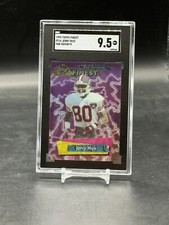 1995 Topps Finest Jerry Rice Fan Favorites Acetate SGC 9.5 SF 49ers Pop 1/1
