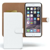 FüR Apple Iphone 6 Tasche Iphone 6S HüLle Wallet Klapptasche Flipcase Case Weiß