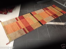 HAND-KNOTTED 8 FOOT RUNNER, BRAND NEW, VERY THICK, 100% PURE  WOOL.  FREE DEL.