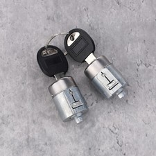 Front PAIR Door Lock Cylinder Set of 2 For Chevrolet C/K 1500 2500 3500 1988-95