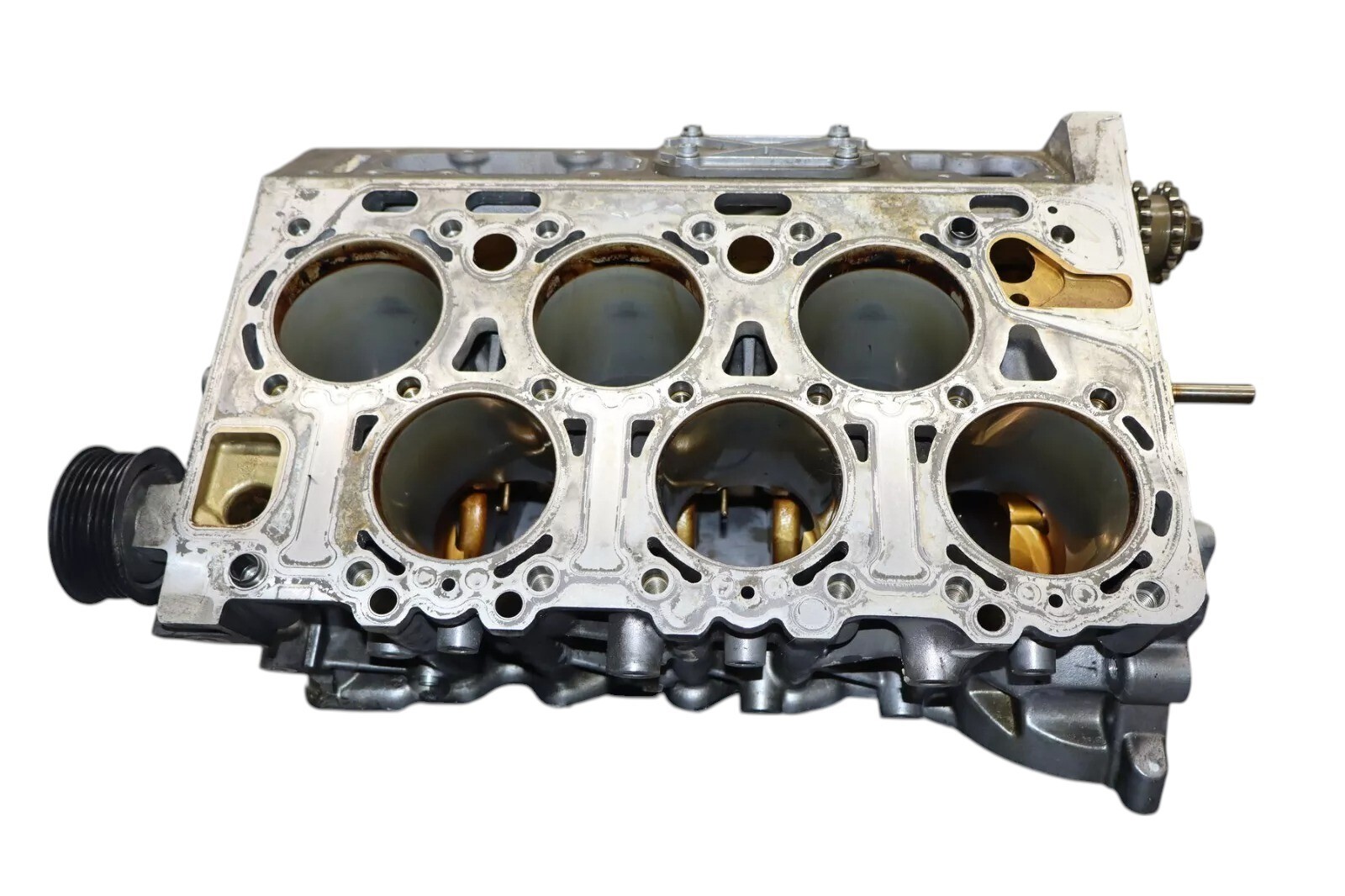 03-13 Bentley Continental Flying Spur GT 6.0L Engine Motor Block 07C103021 OEM