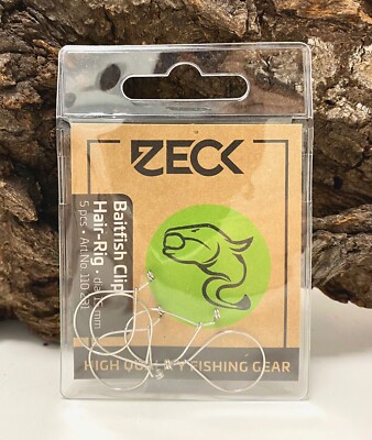 Zeck Baitfish Clip Hair Rig 5 Stück Ø 15mm Köderpräsentation