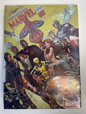 J. Scott Campbell's Marvelous Art Reloaded  Hardcover Sealed  New & Never Read!