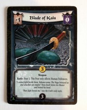 Blade of Kaiu L5R Legend of the Five Rings CCG Fire and Shadow
