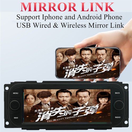 6,8" Android 13 Autoradio GPS Wifi für Chrysler Jeep Dodge 1998-2010 mit Carplay - Bild 15 von 24