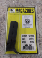 Beretta 70S .380 ACP 7 rd Magazine Triple K 958M 380 clip NOT Garcia - USA Made