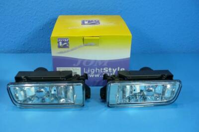 Fog lights set clear glass chrome suitable for BMW E36