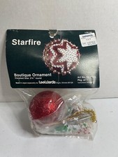 LEEWARDS STARFIRE 1983 vintage beaded  sequin ornament kit NOS 