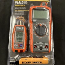 Klein 69355 Electrical Test Kit - Multimeter, GFCI & Voltage Tester (E10039389)