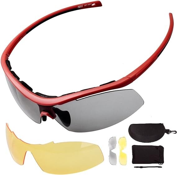 Sport Performance Sunglasses with Photochromic Lens and TR90 Frame Men main image 4