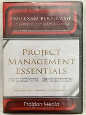 NEW Sealed PMP Exam DVD Course 35 Contact Hours PMBOK Guide Akinwale