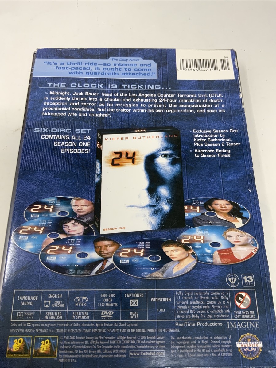 その他 24: Seasons 1-3 [DVD] 24 - Season 1 (DVD, 2007, 6-Disc Set) 24543442912| eBay