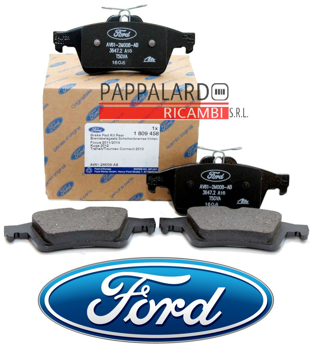 Pastiglie Dei Freni Ford Kuga 2 Serie Posteriori E Anteriori | Prezzo E Costo Sostituzione