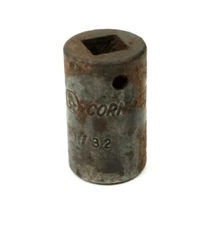 Cornwell 11/32" 6 Point Shallow Impact Socket 1/4" Drive C0211 USA