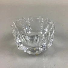 Vintage Orrefors Swedish Crystal Glass Bowl/Candy Dish