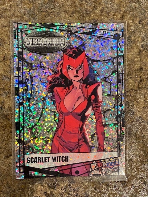 2015 Marvel Vibranium Raw Insert #12 SCARLET WITCH Combo Shipping😍😍*